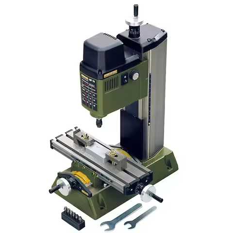 220V 100W PROXXON Mini Milling Machine MF70 Bench Driller Woodworking Lathe