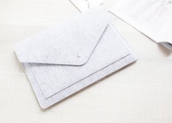 淺灰色 毛氈 蘋果電腦保護套 筆電包電腦包 MacBook Air 13吋 073