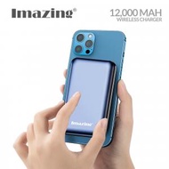 iMazing - 12000mah CK 106 (藍色) MagSafe 磁吸無線充電行動電源｜外置電池｜移動電源｜尿袋｜充電寶