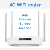 4G wifi router 4G lte cpe SIM  wifi router 300m CAT4 32 wifi ers router RJ45 WAN LAN indoor lte CPE wireless router