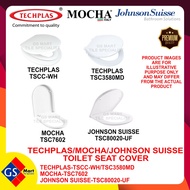 Techplas/mocha/johnson SUISSE Soft Close Toilet Seat Cover Bowl Cover Seat