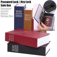 Hidden Book Safe Box Book Safe Passcode Hidden Storage With Lock Money Saving Box