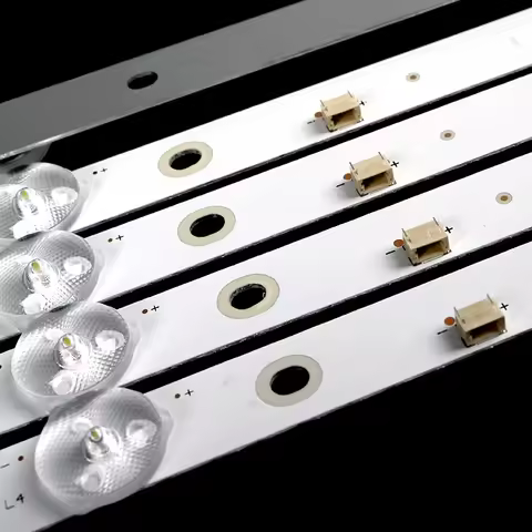 5Pcs/Set 10LED 49 inch TV LED Backlight Strip E493538 JS-D-JP49DM-101EC 80720 E49DM1000 951-14-1T Fo