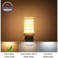 Compact and convenient 220V LED light bulb with socket G9 - E14 - E27