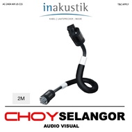Inakustik AC-2404 AIR US C15 Power Cord – 2 Meter
