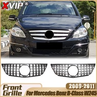 XVIP Glossy Black GTR Style Bumper Grille For Mercedes Benz B-Class W245 B170 B180 B200 B260 2009-11