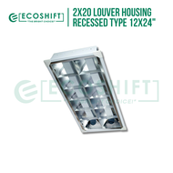 Ecoshift LED Louver Housing Recessed Type