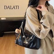 DALATI Female Bag New Style Niche Design Fashion Shoulder Bag Casual Simple Daily Commuter Shoulder 