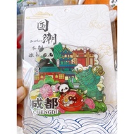Fridge Stickers Souvenirs From Chengdu.