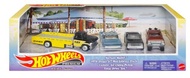 Hobby Store xe mô hình Hot Wheels Premium Diorama Set - Classic Pickups Mooneyes