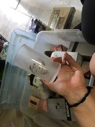 史努比snoopy絕版poker玻璃杯