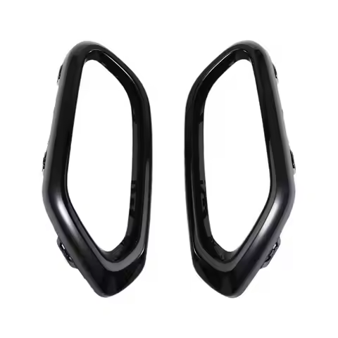 For Mercedes Benz GLC 2023-2025 Car Rear Exhaust Muffler Tip Tail Pipe 2548858300 2548858400 Black-A