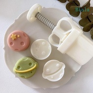 Blala Planet Shape Moon Cake Mould Exquisite  Bath Bombs Pastry Kitchen Baking