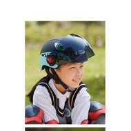 3C Certified Child Helmet For Girls With Electric Battery Motorcycle Half Summer Four Seasons Male A