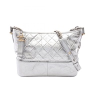 【二手】香奈兒 (Chanel) Gabrielle de Chanel 大號單肩包 A93824 銀色皮革 Gabrielle de Chanel 大號單肩包鏈條肩包