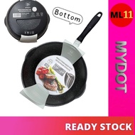 MY DOT Stone Coating Smokeless Non Stick Frying Pan Induction Deep Pan (26cm / 28cm / 30cm)
