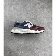 100% original New balance 9060 "Wine Red/Navy/Grey" casual running shoes U9060GBN Special Offer