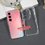 INFINIX HOT 60 INFINIX HOT 60I INFINIX HOT 60 PRO INFINIX HOT 60 PRO PLUS CASE MELTING WAVY CLEAR SO