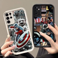 Y5 Captain America Casing for Samsung S21 S25 A55 M15 S24 FE A54 Ultra 5G