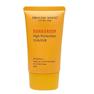 Kem Chống Nắng Princess White Sunscreen SPF50 PA+++ 60ml Ngăn Tia UV