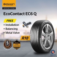 Continental EcoContact EC6Q R18 215/55 (with installation)