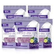 BIYOED GABA SLEEP DEEP Gummies นอนหลับเป็นเวลานาน Food Supplements VitaminB Magnesium Sodium Grapey