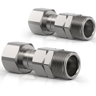 Pressure Washer Swivel Fitting M22-14mm Male to M22 Female Swivel Connector, 360° Swivel Hose Connec