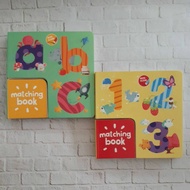 Wipe and Clean Matching Book 123 | Matching Book ABC