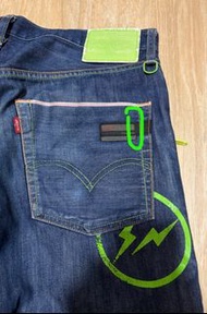 Fragment Design Levi’s Fenom 2009SS green 輕磅 Light oz Cropped Sunderys Denim Jeans jean Levi Levis 7