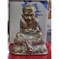 Luang Phor Thuad 放车型,供奉型Made by Archan Klang Seng Mass chated 众僧念經Ner Mix Cooper～7.8cm X 6cmWat Khao
