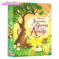 Milu Usborne ภาพประกอบเรื่องราวจาก Aesop ปกแข็งสีหนังสือภาษาอังกฤษต้นฉบับ