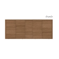 Koncept Furniture Body Bed 6 ฟุต รุ่น KC-PLAY สีลายไม้ธรรมชาติ (186x7.5x80 ซม.)