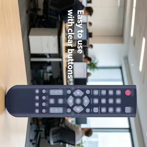 Premium RC200NS00 Universal TV Remote, Ideal Replacement for Sanyo DP32D53M DP50E44M DP24E14M Series