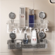 Suction Cup Bathroom Storage Rack Shower Suction Cup Shelf Basket Innovative Suction Cup Bathroom Sh