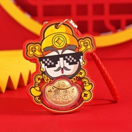 999.9 pure gold fortune bar pendant decorative gift