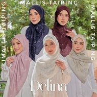 TUDUNG BAWAL Printed COTTON PREMIUM IMALLIS DELINA SERIES 2025