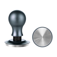 KANNERT 51/53/58MM Coffee Tamper Flat/threaded Bottom Spring Loaded Coffee Leveler Expresso Accessor
