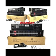2 SERIES GRAPHIC EQ DBX 231 EQ NEW EQUALIZER/