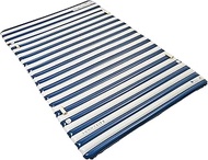 SUNNYLiFE Party Pad Inflatable Water Mat, Marine Stripe, PVC, 102.36 x 77.17 x 3.94 inches, 5.29 lbs