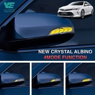 CarRefit Toyota Camry acv50 2012-2017 Car Side Mirror lamp LED CHOME CRYSTAL ALBINO ACCESSORIES