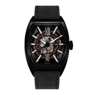 Aries Gold G 9018 BK-BK Automatic Black Leather Men watch