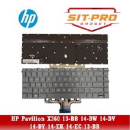 Keyboard for Hp Pavilion X360 13-BB 14-DW 14-DV 14-DY 14-EK 14-EC 13-BB TPN-Q244 Q234 I137