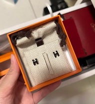 Hermes Earrings 愛馬仕耳環 黑銀mini pop h
