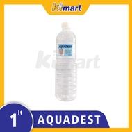 aquades aquadest akuades air suling destilasi murni 1 l - +bbl wrp