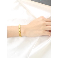 gelang titanium gelang titanium anti karat original gelang tangan perempuan Fashion Titanium Steel F