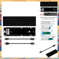 For 2012 Air A1425 A1398 A1465 A1466 SSD Case USB3.2 GEN2 6Gbps M.2 SSD Box SSD Enclosure