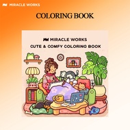 Miracle Works Doodle Book Coloring Book Painting Coloring DIY Paper Drawing Colourful Book Art Suppl