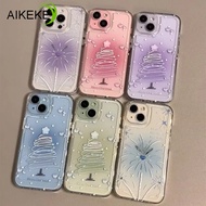 Christmas Tree Gradient Color Ultra Thin Phone Case For Realme GT7 GT7T GT6 GT6T GT5 GT3 240W GT2 GT