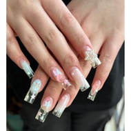 Star Y2K cute handmade costume fake nails