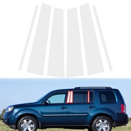 [Spot goods] 6PCS Car Door Side Pillar Posts for Honda Pilot Ridgeline 2009-2015 Window Molding BC C